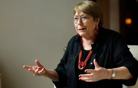 Michelle Bachelet: 'Las mujeres en política tienen los mismos desafíos y problemas'