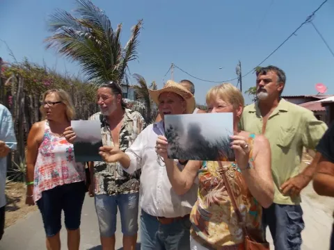 Protestan por las constantes quemas de basura