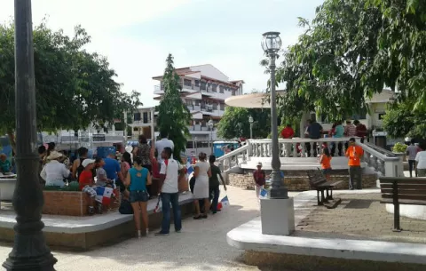 Poca afluencia en parque Porras de Las Tablas