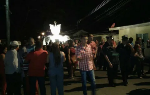 Tableños y devotos celebran a Santa Librada