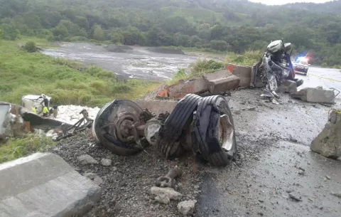 Aparatoso accidente en el Viguí deja una víctima fatal