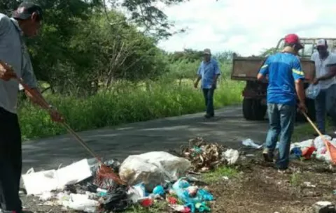 Identifican a chitreanos que botaron basura en  Santa Ana de Los Santos