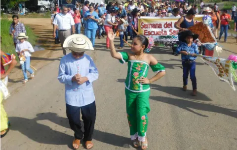 Con cabalgata inician la Semana del Campesino en Santa Ana de Los Santos