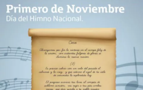 ¡Imperdonable! Inac se equivoca; hoy no se celebra día del Himno Nacional