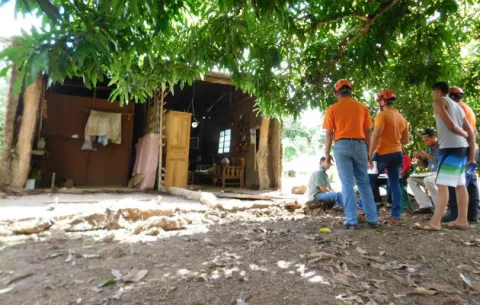 Diez viviendas en Guararé y Las Tablas afectadas por las lluvias
