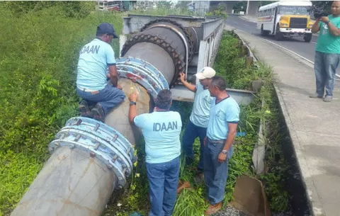 Cuatro corregimientos de Colón sin agua por planta fuera de servicio