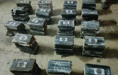 Decomisan 354 paquetes de droga en Los Santos