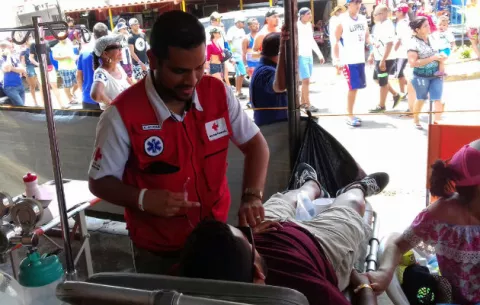 Cruz Roja atiende más de 40 casos en Carnaval tableño