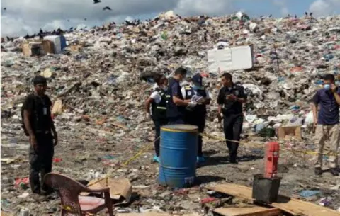Encuentran a bebé recién nacida sin vida dentro de bolsa de basura