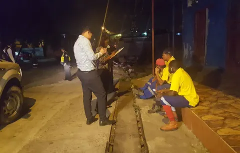 Consternación por hallazgo de feto en Colón