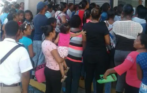 Revulú en el IFARHU de la ciudad de Colón por pago de becas