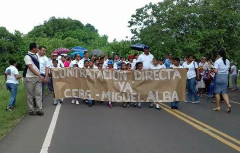 Sigue paro en escuela Miguel Alba de Soná