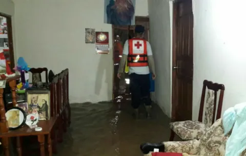 Cerca de 300 viviendas afectadas por las fuertes lluvias en Los Santos