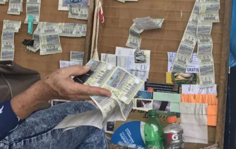 Incontrolable  venta de chances y billetes de la LNB 'casados' en Veraguas