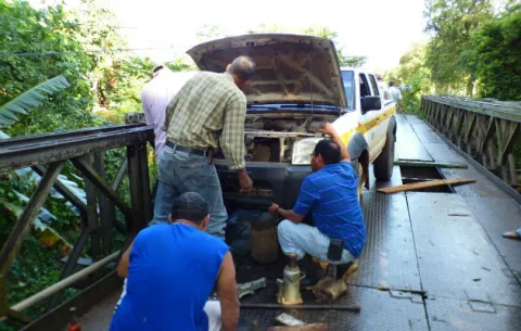 Urge reemplazar puente militar en Sabanagrande