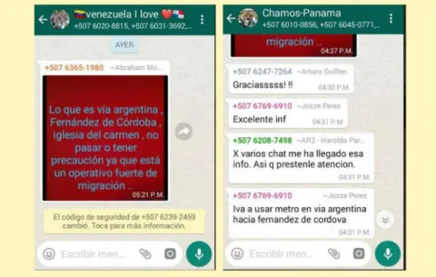 Venezolanos sin papeles en Panamá esquivan a migración por chat