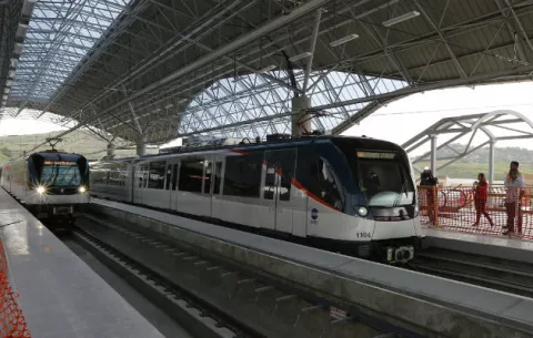Segundo tren de 5 vagones inicia operaciones en la Línea 1