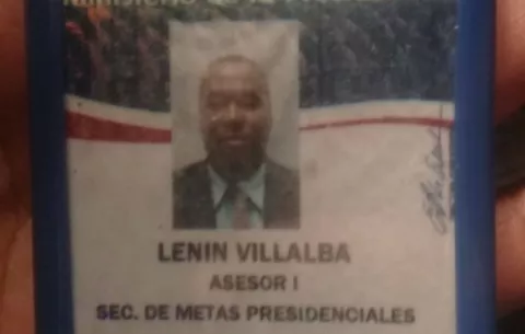 Asesor presidencial Lenin Villalba reaparece asumiendo su error