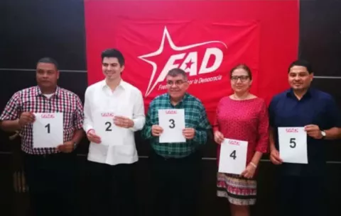 El FAD sortea casillas en que aparecerán precandidatos para las elecciones primarias