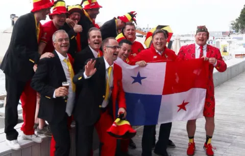 La persecución de Juan Carlos Varela contra un hombre que le gritó 'Tortugón' en Rusia