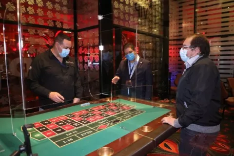 MEF: JCJ inspecciona las medidas de bioseguridad en casinos