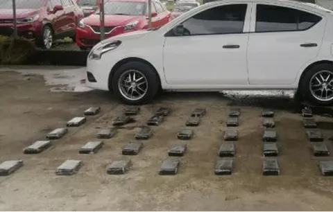 Capturan a un ciudadano con 40 paquetes de supuesta droga en Bugaba, Chiriquí