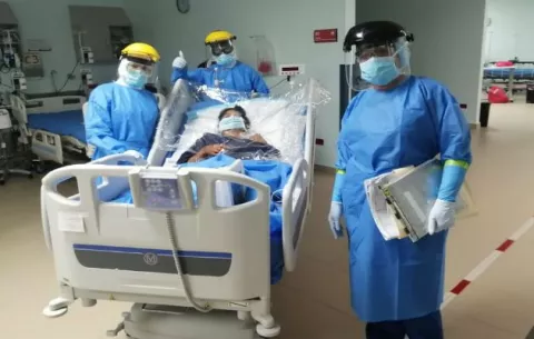 Cifra de pacientes con covid-19 en unidades de cuidados intensivos va en aumento