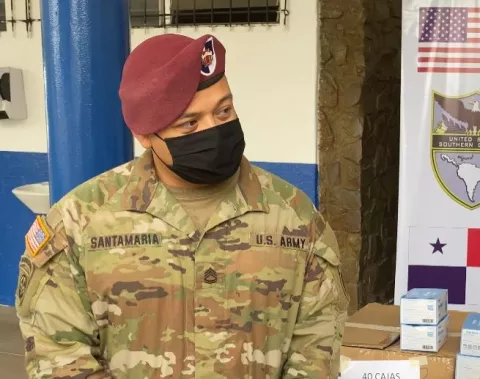 Comando Sur dona equipos de bioseguridad para escuelas en Chiriquí y Bocas del Toro