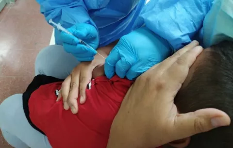 En Chiriquí hay una baja asistencia para la aplicación de la vacuna pediátrica contra la covid-19