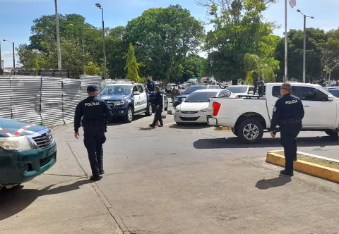 Aprehendidos en la Operación 'Quijote' llegan al SPA en David, bajo estricta seguridad