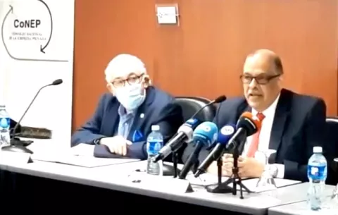 Los problemas no se resolverán con huelga y cierre de calles; Conep exige un diálogo nacional