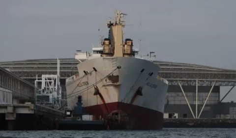 Talleres de barcos se toman el puerto de cruceros de Amador