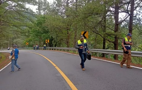 Realizan reconstrucción de trágico accidente en Gualaca