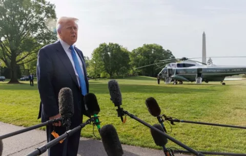Trump sobre sus primeros 100 días en el poder: 'Estoy haciendo justo lo que prometí'