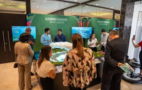 La ruta que acerca la minería a los panameños