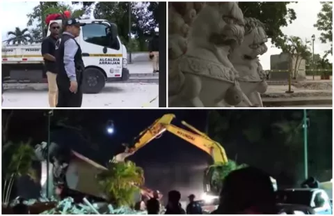Ministerio Público investiga demolición de monumento chino y Mirador del Puente de las Américas