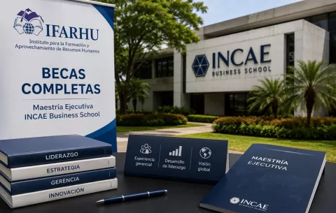 Hasta el 14 de agosto estarán abiertas las postulaciones para las 20 becas de maestría en INCAE