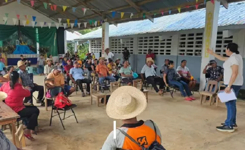 Rechazan exhumaciones e informes de la ACP: Comunidades de Colón se van a romería en protesta por embalse de Río Indio