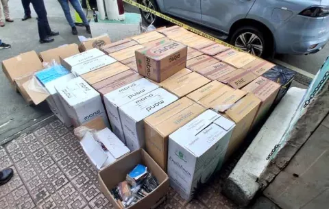 En Calidonia decomisan cigarrillos ilegales valorados en $165 mil