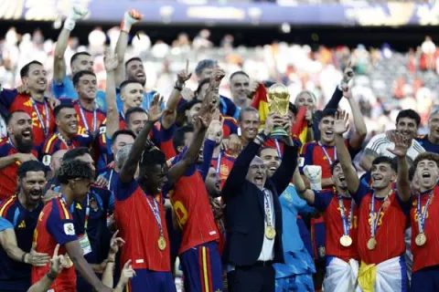 De la Fuente, sobre ser campeón del Mundo: 'La felicidad debe ser algo así'