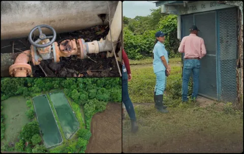 Idaan activa gira técnica en Los Santos para rehabilitar lagunas de oxidación y estaciones de bombeo críticas