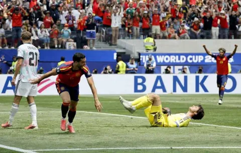 ¡Merino lo hace de nuevo! España elimina a Bélgica  y se cita con Francia en semifinales del Mundial 2026