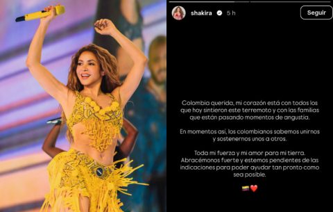 Shakira. Foto: Instagram / @shakira