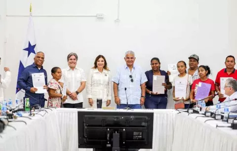 ANATI proyecta barridos catastrales en Panamá Este tras entrega de títulos de propiedad en Tortí