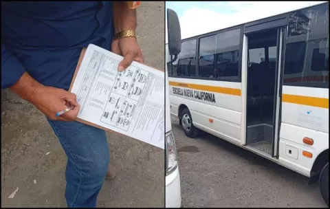 Contraloría sanciona a Meduca y a la Alcaldía de Tierras Altas por uso indebido de autobús escolar