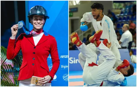 Heurtematte y Gálvez suman medallas de plata y bronce para Panamá en Santo Domingo 2026