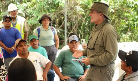 'Guardianes del Agua y la Biodiversidad': comunidades de la mina monitorearán sus ríos