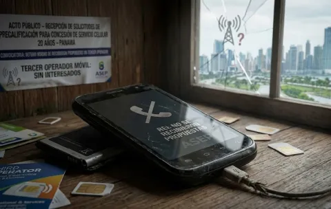 Declarada desierta la licitación para el tercer operador de telefonía celular en Panamá