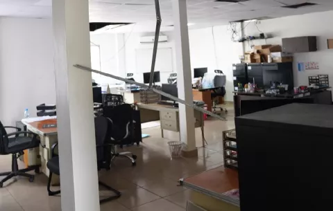 Vandalizan oficinas del Municipio de Arraiján y hurtan documentos tras ingresar por el techo