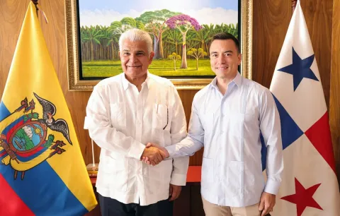 Mulino y Noboa acuerdan extender el proyecto de interconexión eléctrica entre Panamá y Colombia hasta Ecuador 